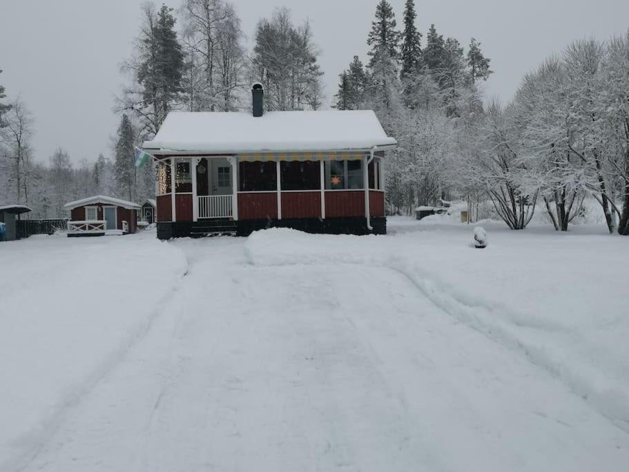 Cabin 70M From Lake. Big Garden Ostersund Exterior photo